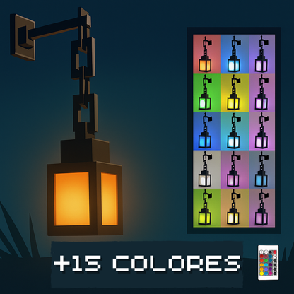 Lámpara Pixel Recargable