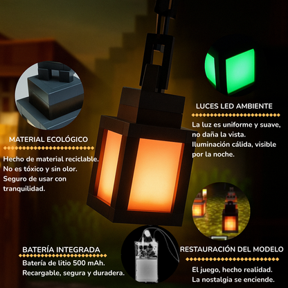Lámpara Pixel Recargable